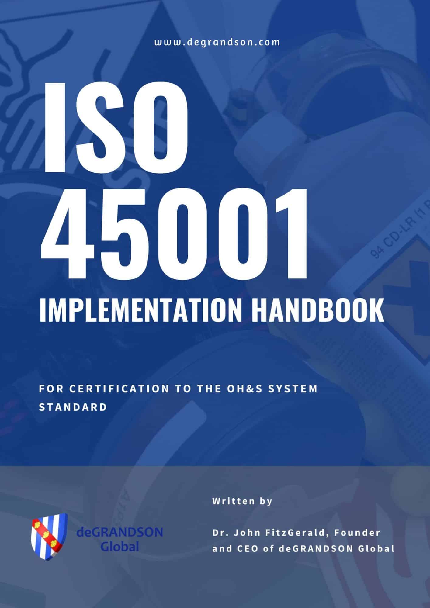 Free ISO 45001 Implementation Handbook Cover