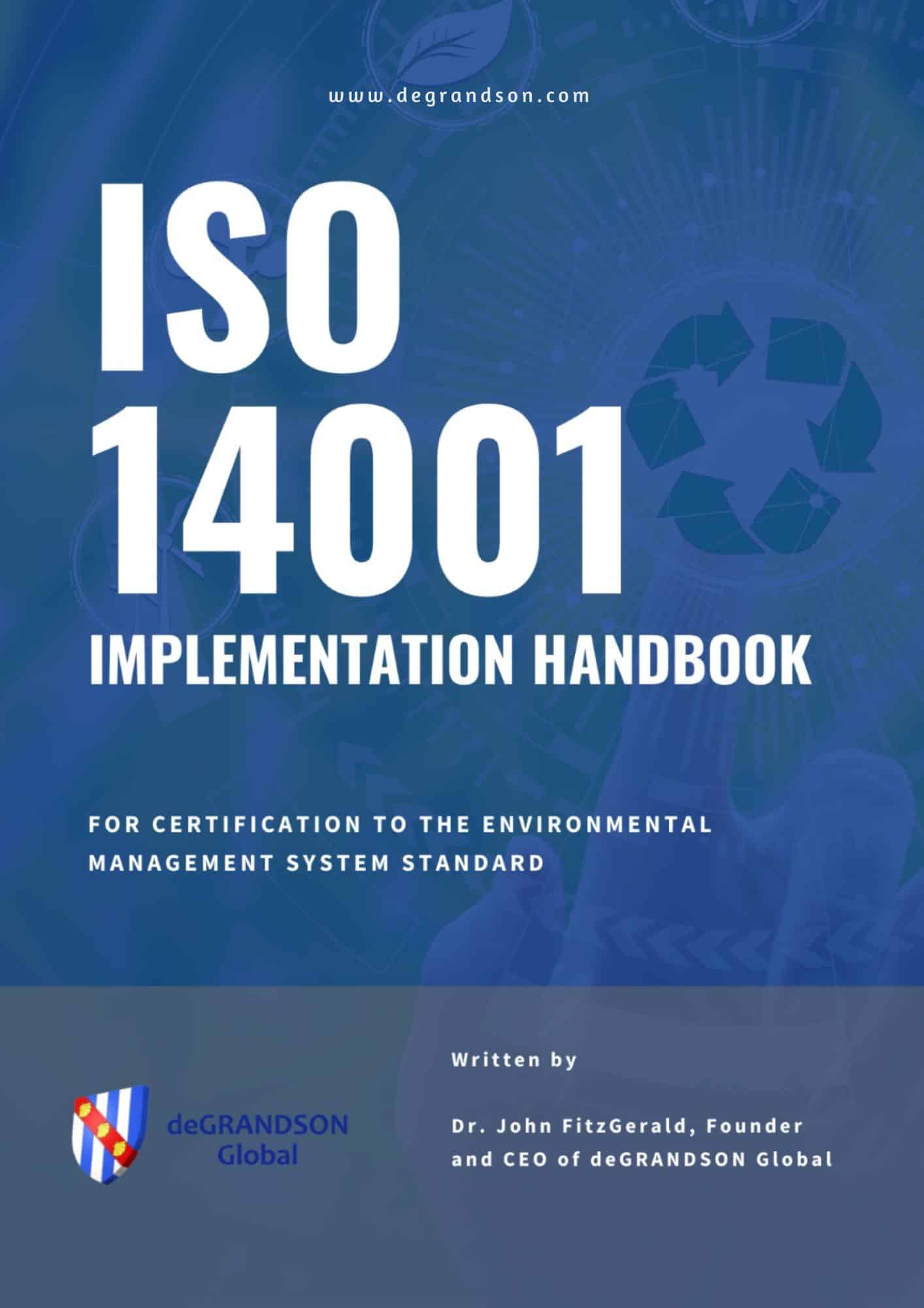 Free ISO 14001 Implementation Handbook Cover