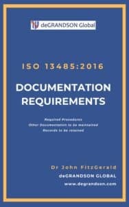 ISO 13485 Documentation Requirements Guide Cover