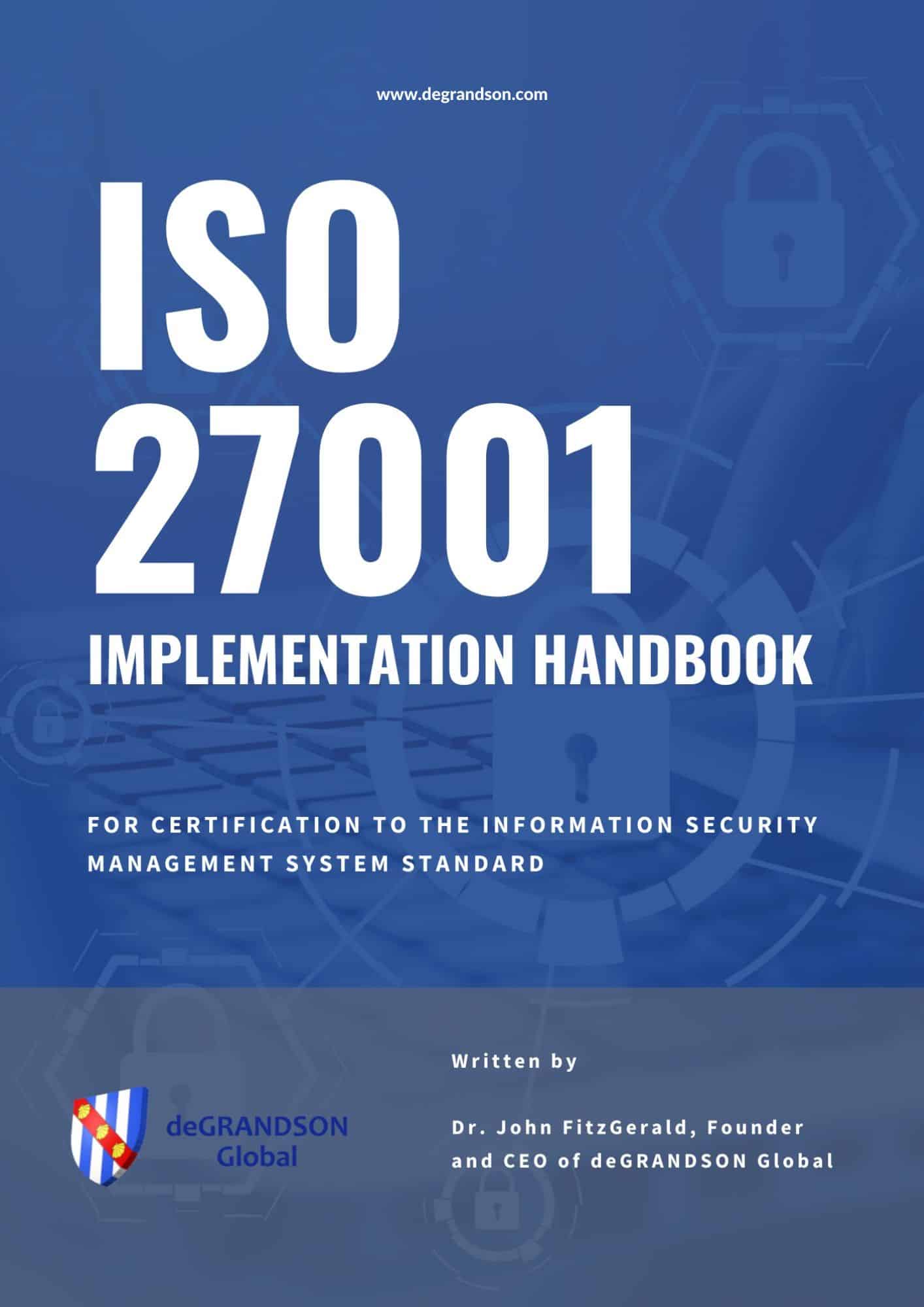 Free ISO 27001 Implementation Handbook Cover