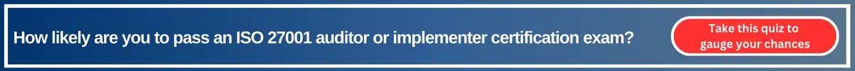 ISO 27001 quiz banner CTA