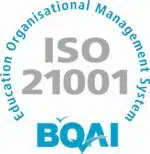 deGRANDSON Global's ISO 21001 certification logo