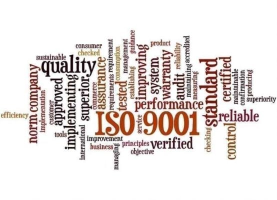 deGRANDSON Global ISO 9001 Quality Management System (QMS) Word Cloud